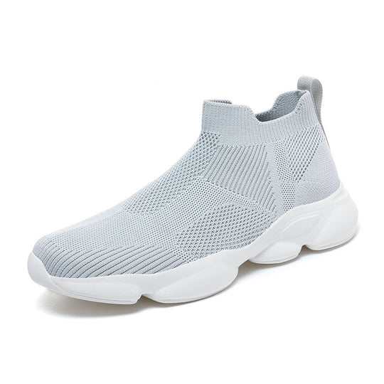 Damen Stricksneakers mit atmungsaktiver Obermaterialbeschaffenheit und rutschfester Sohle EB