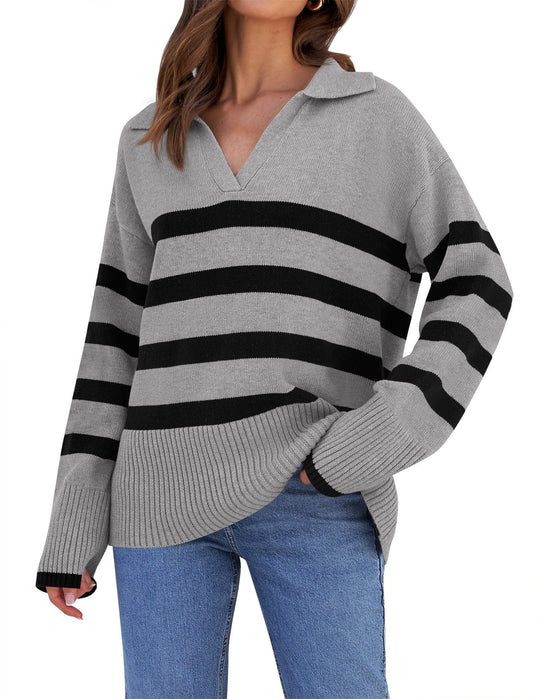 EB | Oversized Pullover Lässiger Moderner Stil Ideal für den Winter