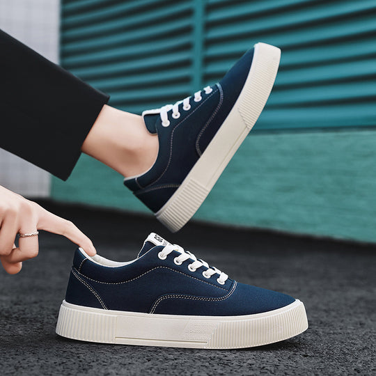Damen Freizeit-Sneaker mit komfortablem Textil-Obermaterial und rutschfester Gummisohle EB