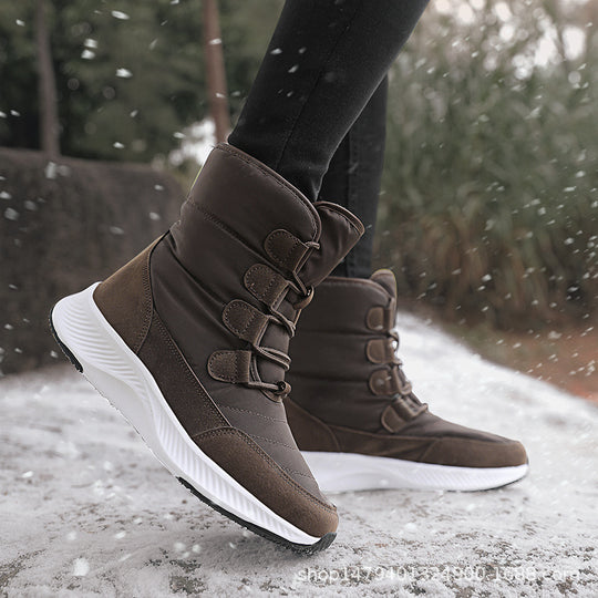 Damen Thermo-Winterstiefel mit rutschfestem Profil und isolierendem Futter EB