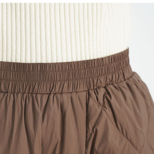 Damen gefütterte Freizeithose mit elastischem Bund und Taschen EB