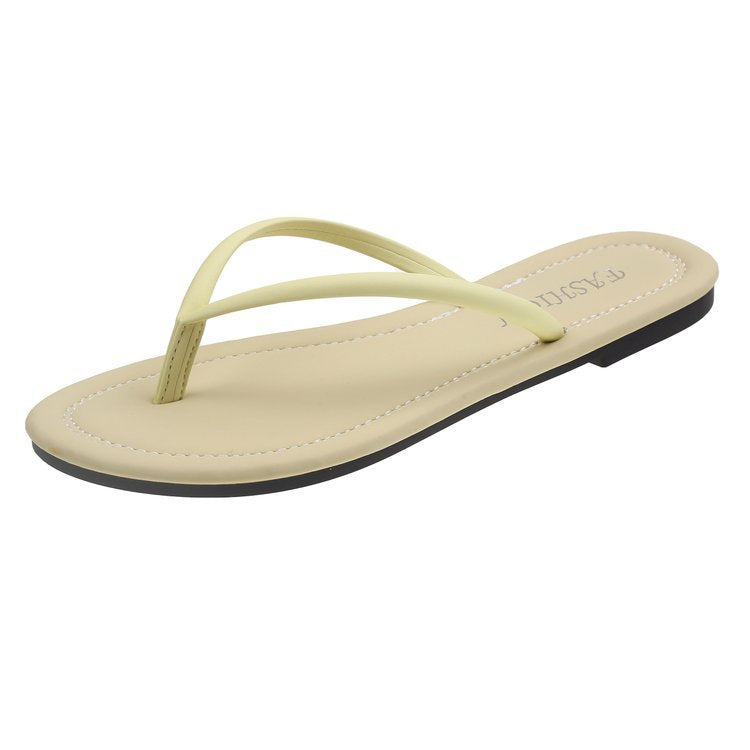 Damen Bequeme Zehentrenner Sandalen EB