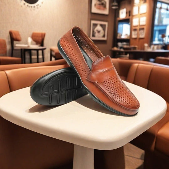 Herren Komfortable und atmungsaktive Slipper EB