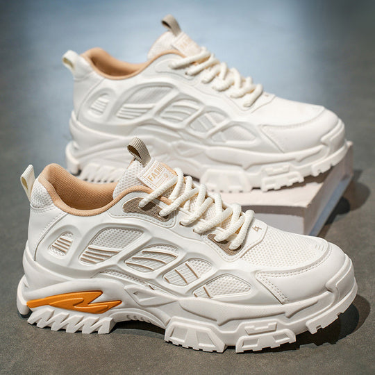 Damen Innovative Laufschuhe mit dämpfender Sohle und atmungsaktivem Mesh-Obermaterial EB