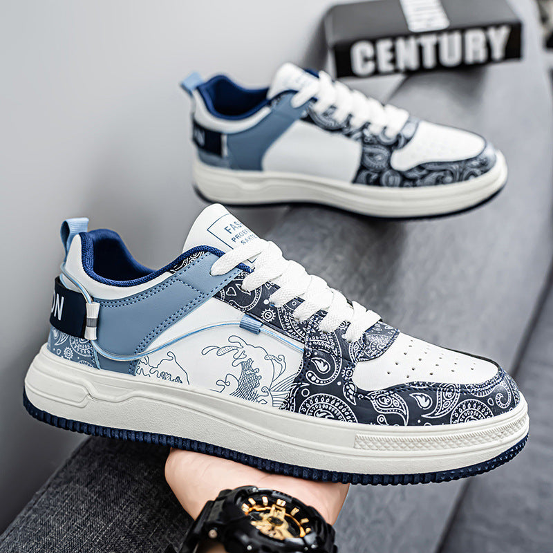 Damen Sneakers mit künstlerischem Design und weicher Dämpfung EB