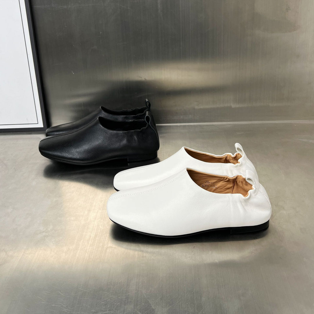 Damen elegante Mokassins mit dekorativem Riemen und komfortabler Sohle EB