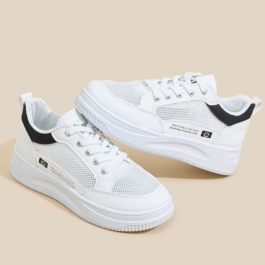 Damen Atmungsaktive Sneakers mit komfortabler Plattform EB