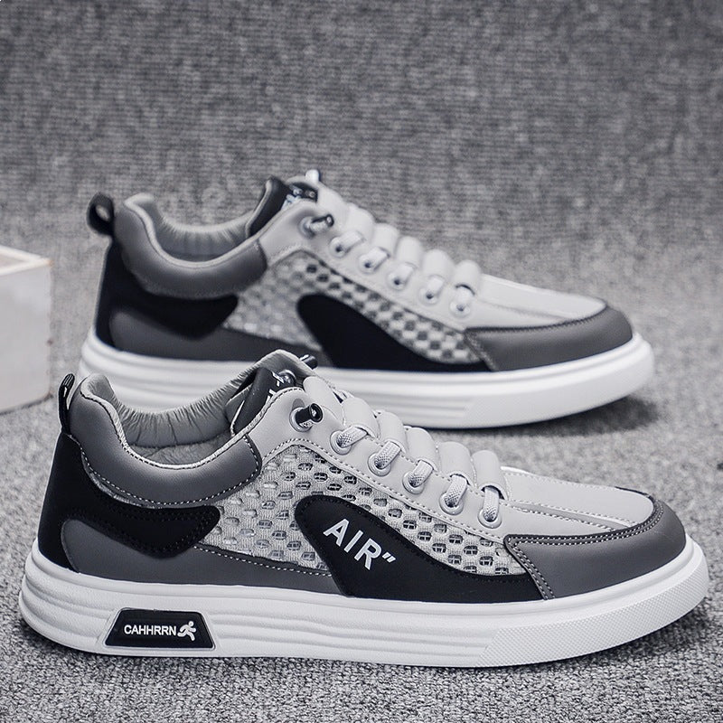Damen sportliche Sneaker mit atmungsaktivem Obermaterial und rutschfester Sohle EB