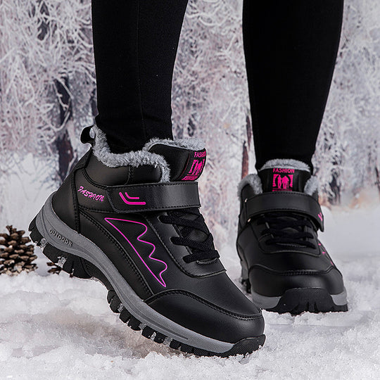Damen Winterliche Schneestiefel mit isolierendem Futter und rutschfester Sohle EB