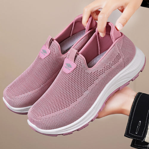 Damen Atmungsaktive Slip-On Sneakers EB