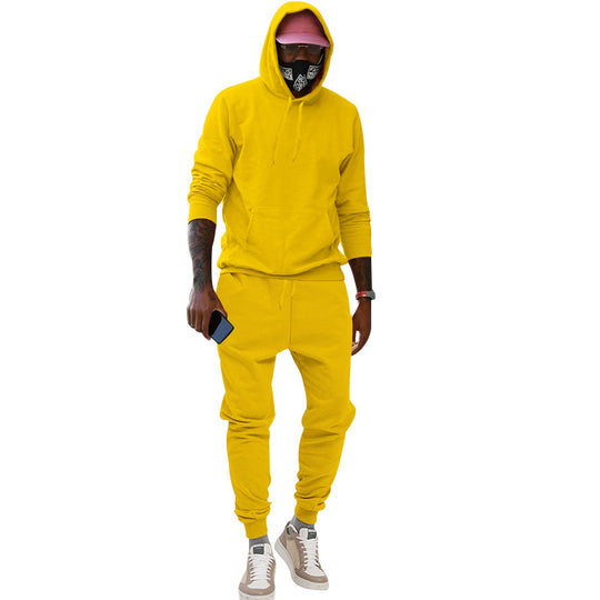 Herren Sportanzug mit Hoodie und bequemen Jogginghosen EB
