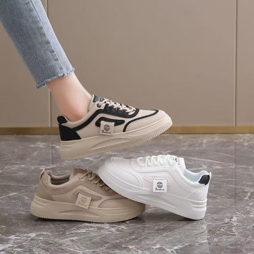 Damen Sportliche Sneaker mit gepolsterter Innensohle und rutschfester Laufsohle EB