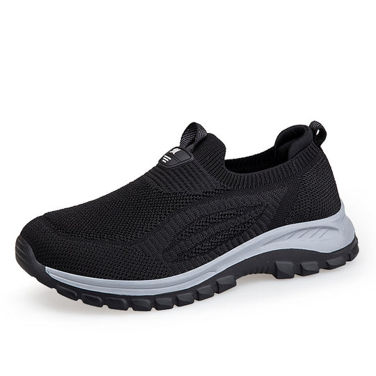 Damen Komfortable Slip-On Freizeitschuhe EB