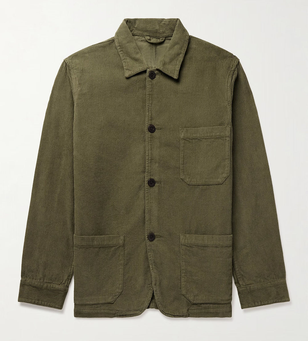 Herren lässige Cordjacke mit praktischen Taschen EB