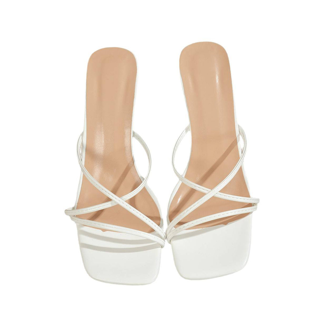 Damen Riemensandalen mit elegantem Blockabsatz EB