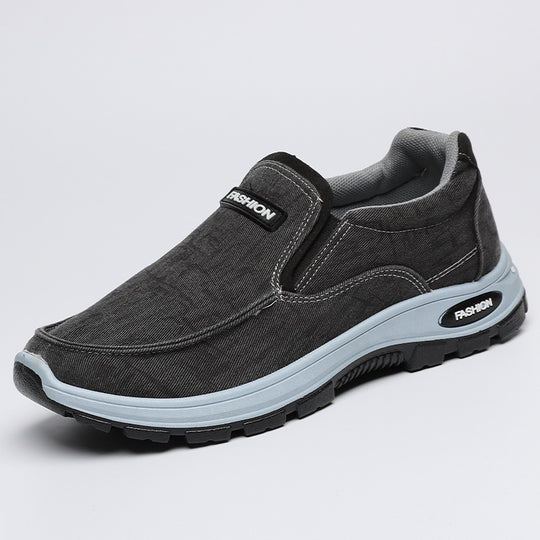Damen Komfortable Slip-On Sneakers mit dämpfender Sohle EB