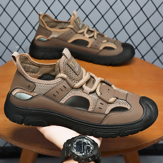Damen Sportliche Outdoor-Sandalen mit rutschfester Sohle und atmungsaktivem Obermaterial EB
