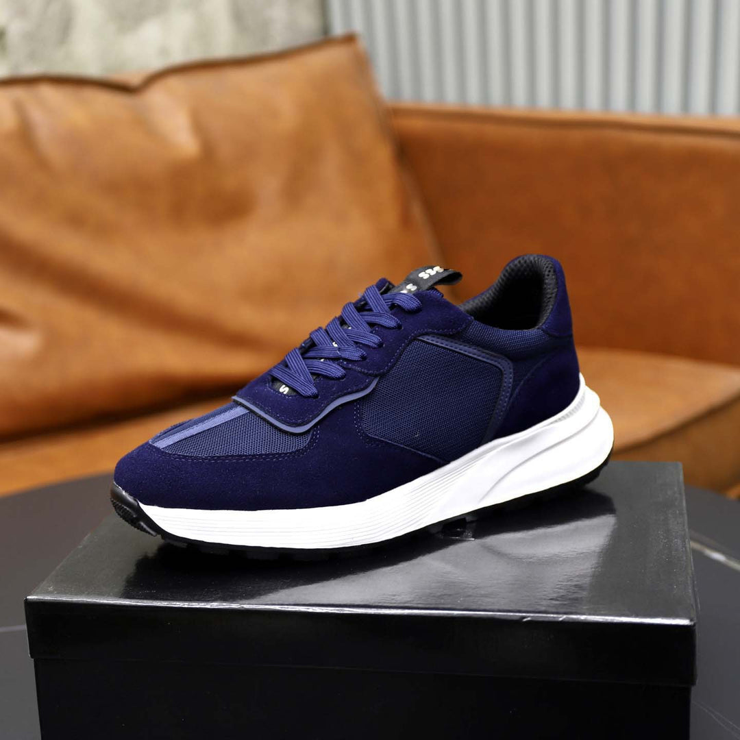Damen Sportliche Sneakers mit modernem Design und dämpfender Sohle EB