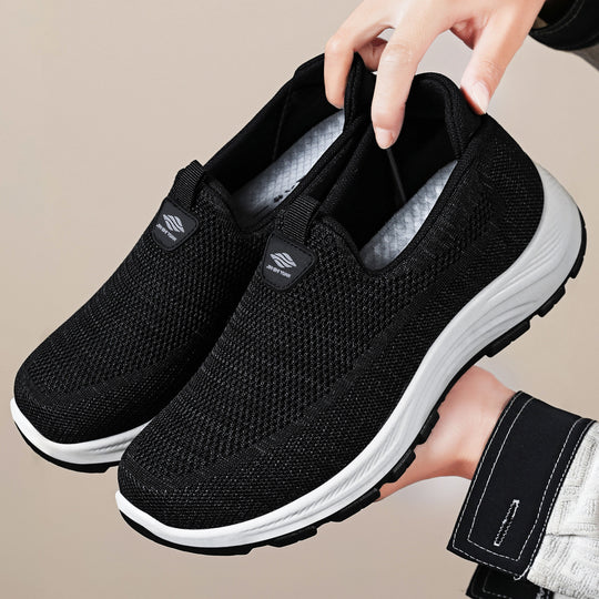 Damen Leichte und atmungsaktive Freizeitschuhe mit elastischem Einsatz EB