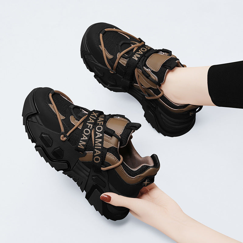 Damen Sportliche Sneakers mit rutschfester Sohle und atmungsaktivem Obermaterial EB