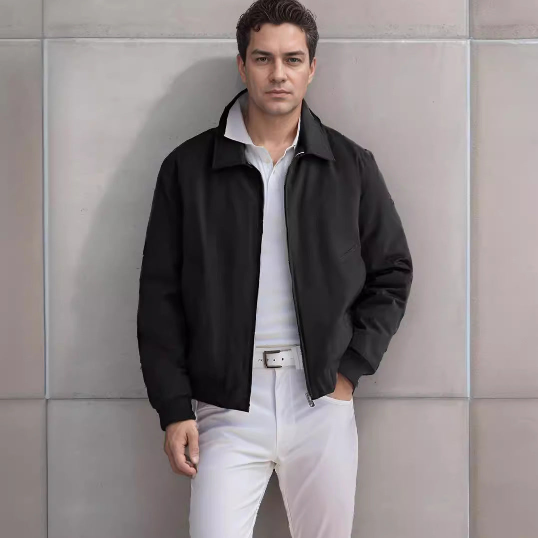 Herren Freizeitjacke mit modernem Design und praktischen Details EB
