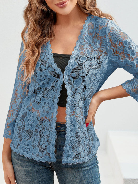 EB | Eleganter Blazer mit Spitze