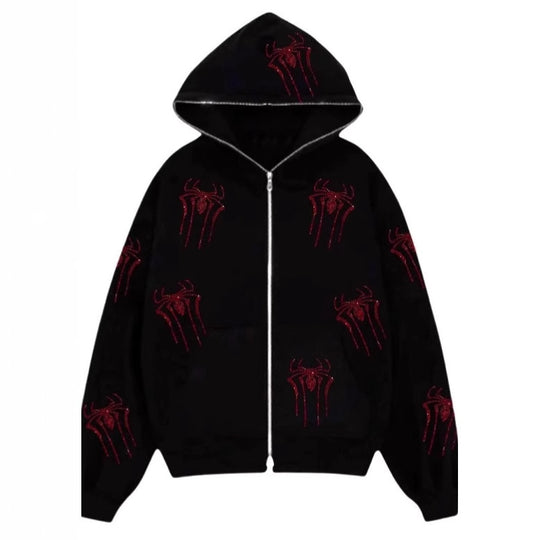 Damen Herren Kapuzenpullover mit einzigartigem Grafikdesign EB
