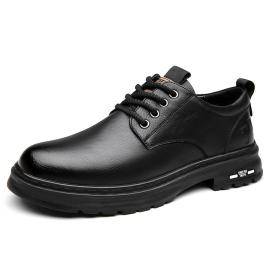 Herren modische und bequeme Schnürschuhe mit rutschfester Sohle und stylishem Design EB