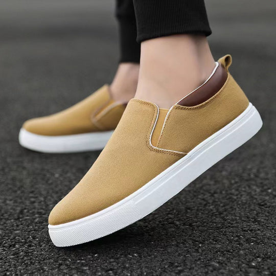 Damen Slip-On Sneakers mit flexiblem Obermaterial und rutschfester Sohle EB
