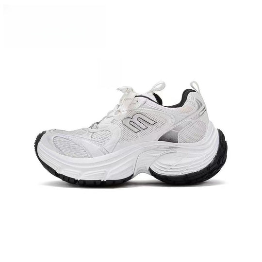 Damen Sportliche Läufersneaker mit ergonomischem Sohlenprofil und atmungsaktivem Mesh-Obermaterial EB