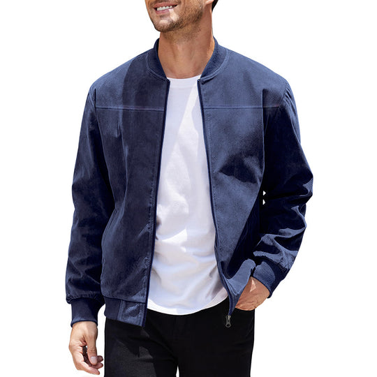 Herren stylische Bomberjacke mit sportlichem Schnitt EB
