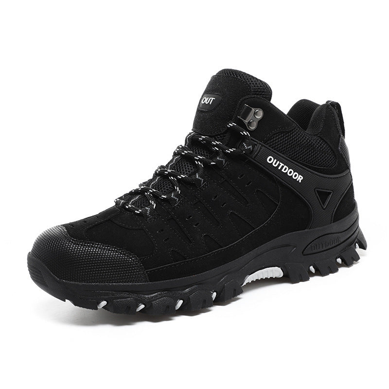 Damen Hochwertige Outdoor-Wanderschuhe mit robustem Profil und atmungsaktiver Konstruktion EB