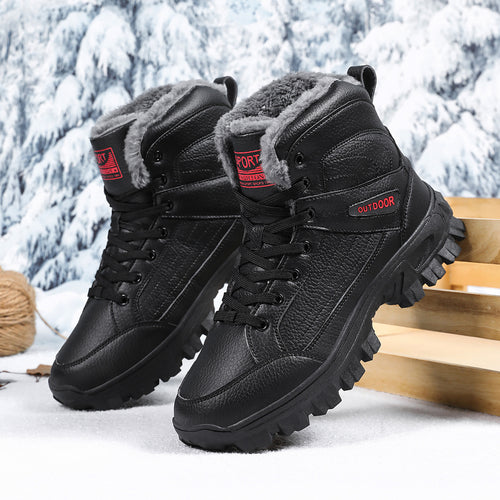 Damen Outdoor-Winterstiefel mit isolierendem Innenfutter und rutschfester Sohle EB