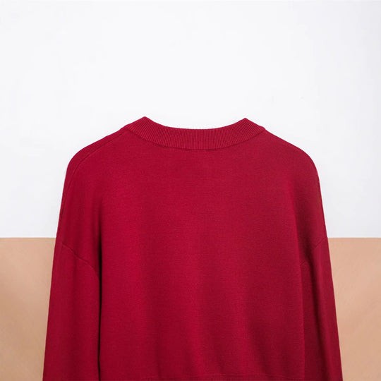 Damen Strickjacke mit herzförmigen Knöpfen EB
