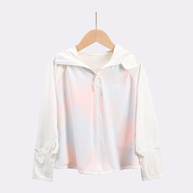 Damen Sonnenschutzjacke mit Kapuze und atmungsaktivem Material R&B