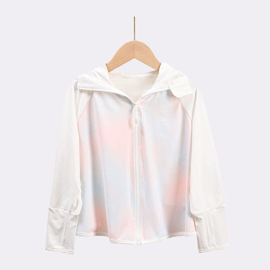 Damen Sonnenschutzjacke mit Kapuze und atmungsaktivem Material R&B