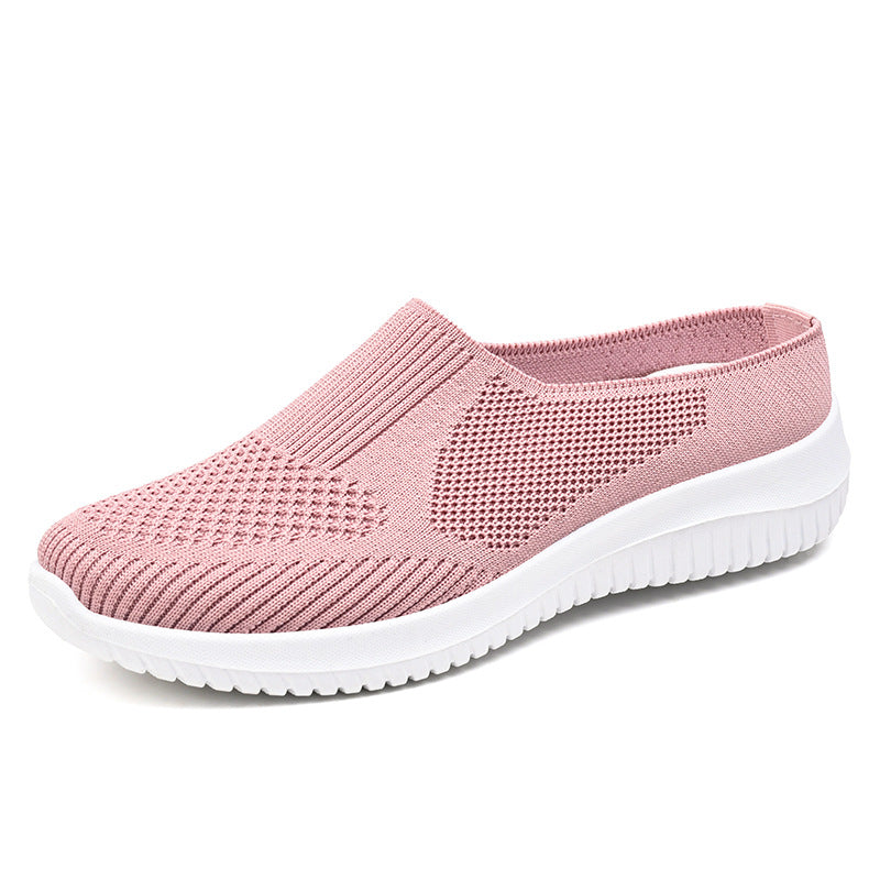 Damen Bequeme und atmungsaktive Slip-On Freizeitschuhe EB