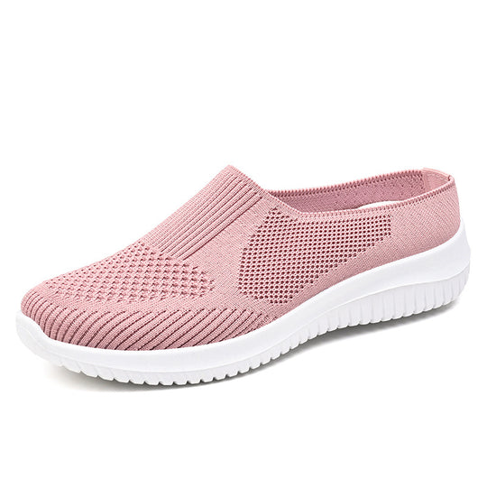 Damen Bequeme und atmungsaktive Slip-On Freizeitschuhe EB