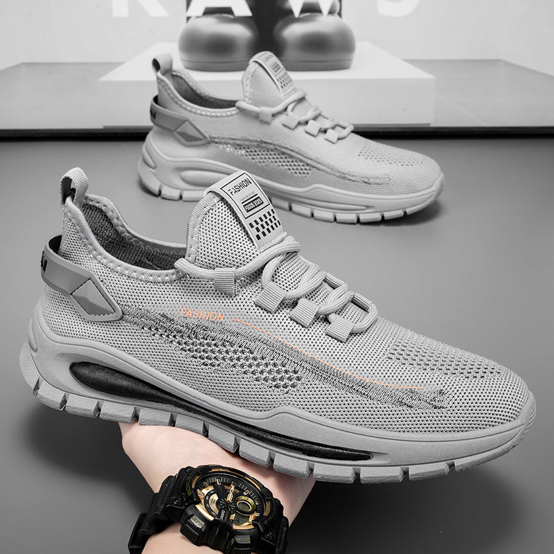 Damen Sportliche Sneaker mit atmungsaktivem Obermaterial und flexibler Sohle EB