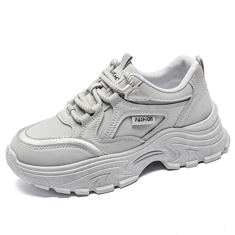 Damen Sportliche Chunky Sneakers mit modischem Design und stabiler Sohle EB