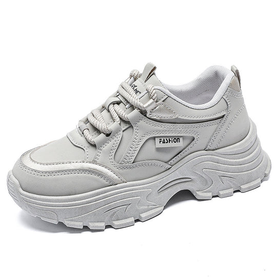 Damen Sportliche Chunky Sneakers mit modischem Design und stabiler Sohle EB