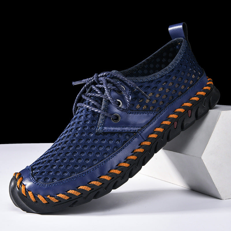 Herren Atmungsaktive Netzsneaker mit rutschfester Sohle EB