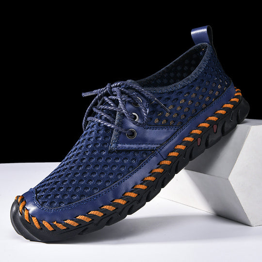 Herren Atmungsaktive Netzsneaker mit rutschfester Sohle EB