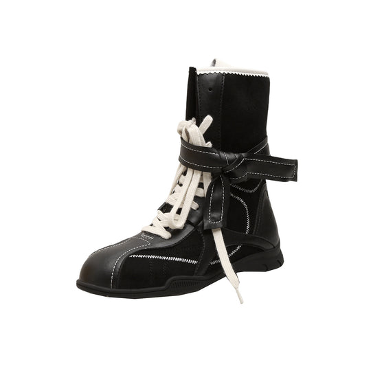 Damen Schnürboot mit elegantem Riemen und trendiger Gestaltung EB