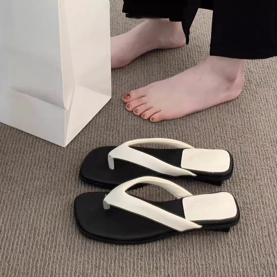 Damen Zehentrenner mit ergonomischem Fußbett und modernem Riemchen-Design EB