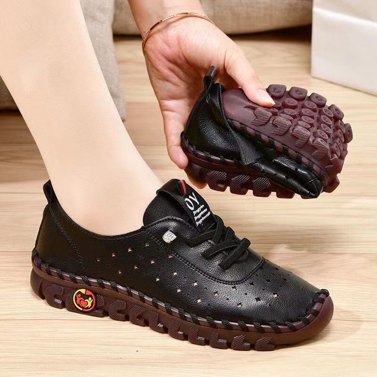 Damen Atmungsaktive Freizeitschuhe mit rutschfester Sohle und bequemem Fersenbereich EB