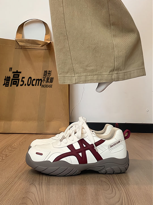 Damen Sportliche Sneakers mit dämpfender Sohle und flexiblem Obermaterial EB