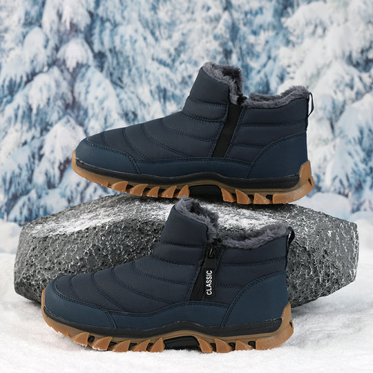 Damen Winterstiefel mit kuscheligem Futter und rutschfester Profilsohle EB