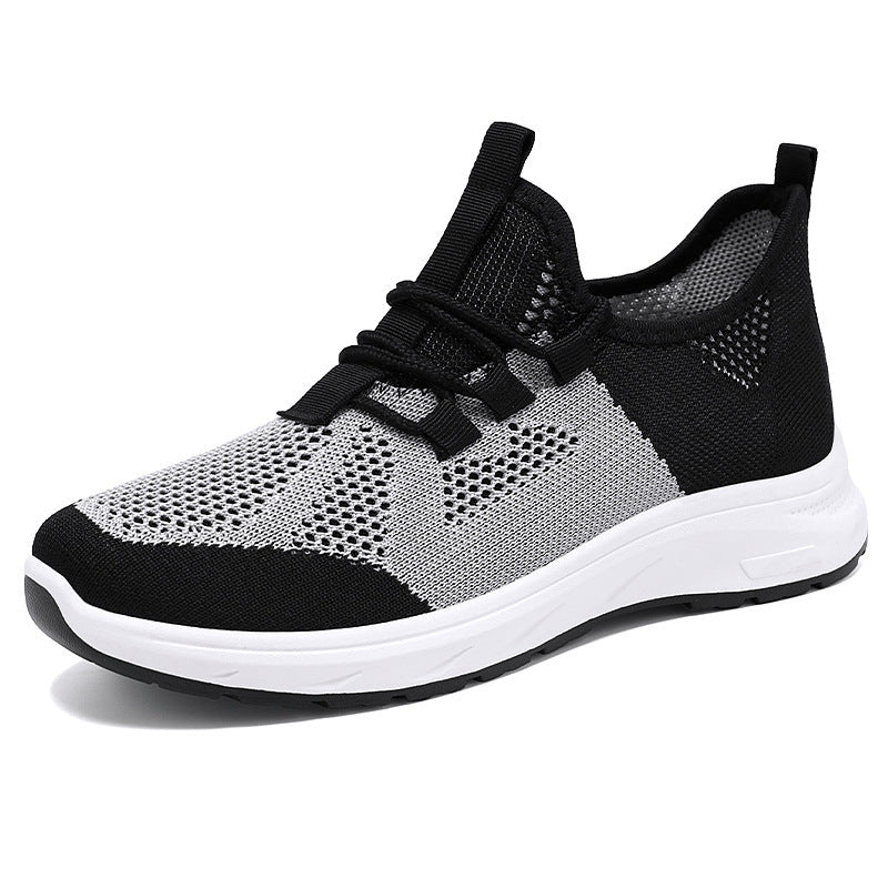 Damen Atmungsaktive und flexible Sport-Sneaker mit elastischem Schnürsystem EB