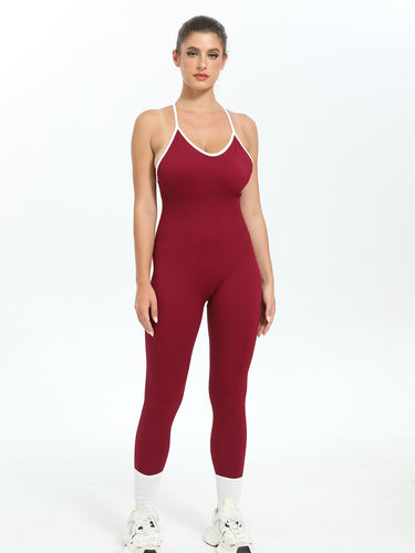 Damen Bodysuit mit Racerback-Design und nahtloser Verarbeitung EB